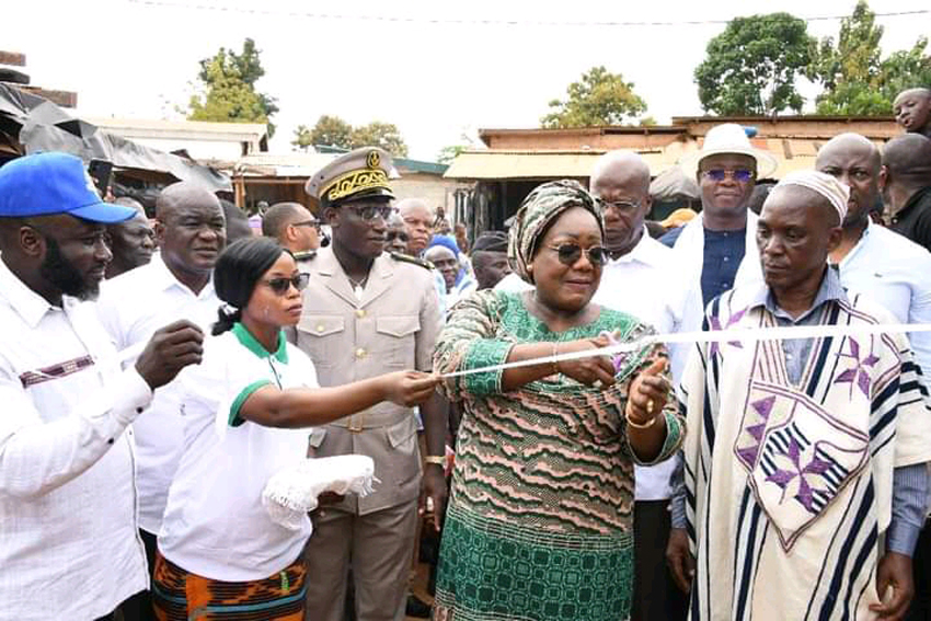 Marché de Zagné inauguré