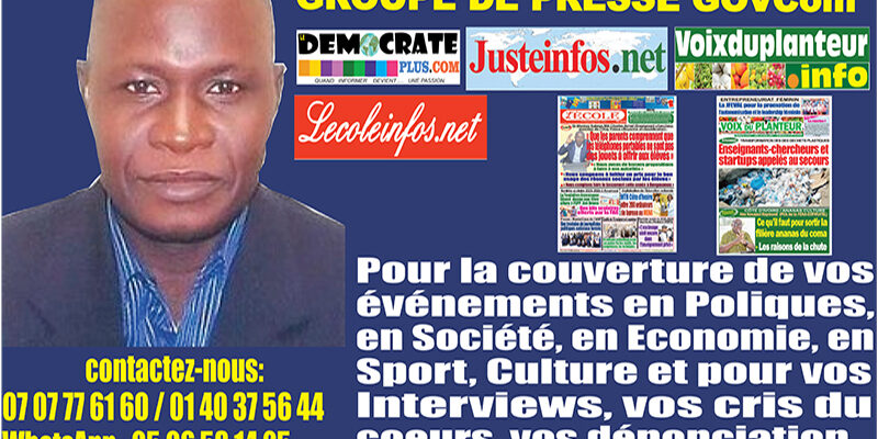 PUB POUR LA COUVERTURE DES EVENEMENTS