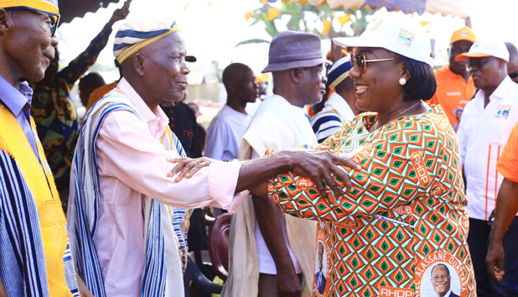 Anne Ouloto et ses adversaires (1)