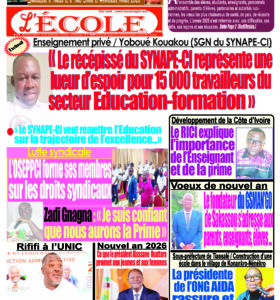 Une L'ECOLE n°193