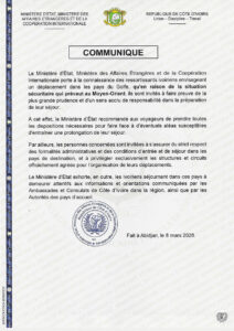 Crise de sécurité dans le Moyen-Orient