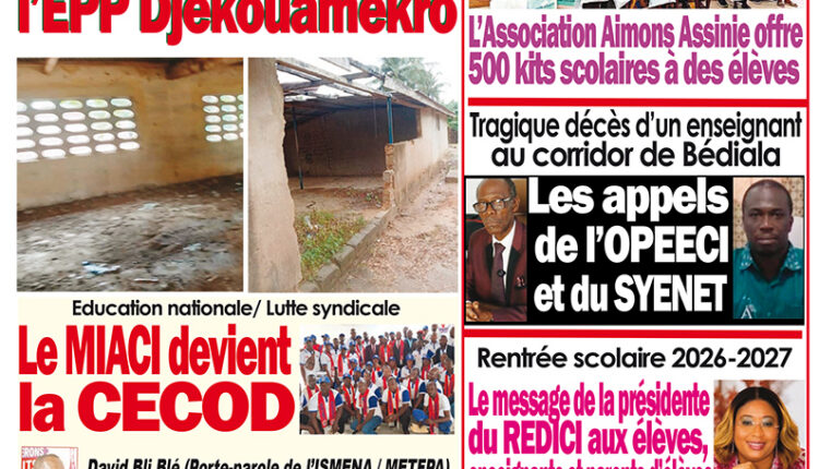 Une L&rsquo;ECOLE n°204